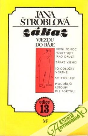 Zákaz vjezdu do ráje - Štroblová Jana