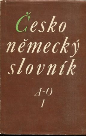 Česko-německý slovník I. - II. /A-O a P-Ž/ - Siebenschein Hugo