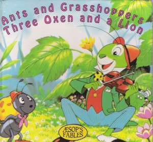 ANTS AND GRASSHOPPERS- THREE OXEN AND A LION - Kol.