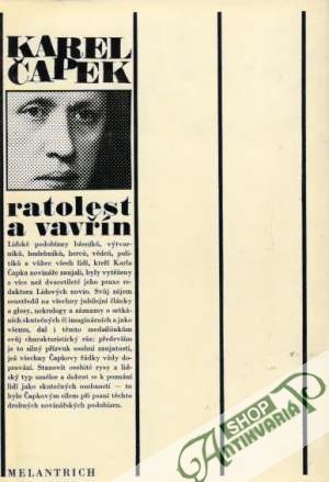 Ratolest a vavřín - Čapek Karel