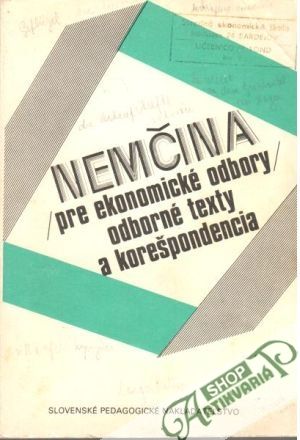Nemčina /pre ekonomické odbory/ - Kettnerová Drahomíra, Kouřimská Milada