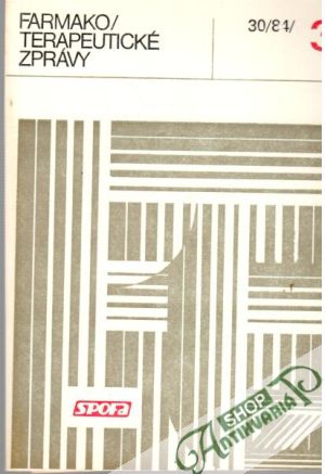 Farmakoterapeutické zprávy 30/84/3 - Kolektív autorov