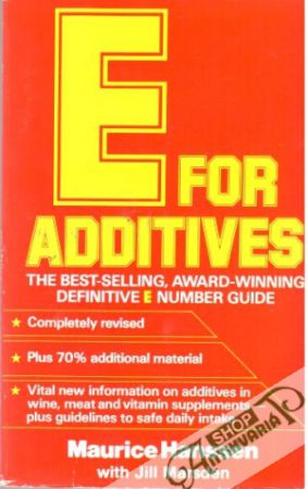 E for additives - Hanssen M., Marsden J.