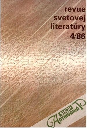 Revue svetovej literatúry 4/1986 - Kolektív autorov