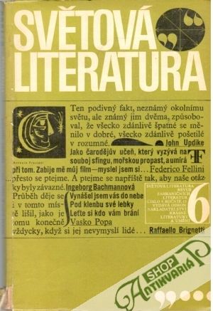 Světová literatura 6/1968 - Kolektív autorov