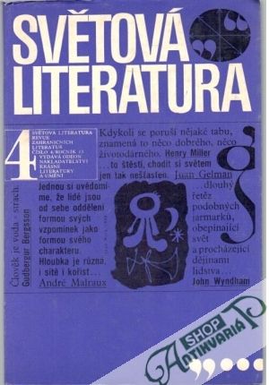 Světová literatura 4/1968 - Kolektív autorov