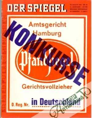Der Spiegel 36/1967 - Kolektív autorov