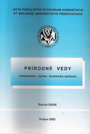 PRÍRODNÉ VEDY MATEMATIKA - FYZIKA - TECHNICKÁ VÝCHOVA - Kol.