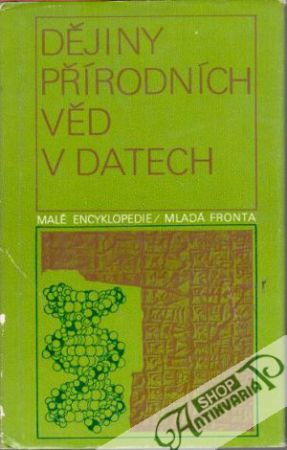 Dějiny přírodních věd v datech - Folta Jaroslav, Nový Luboš