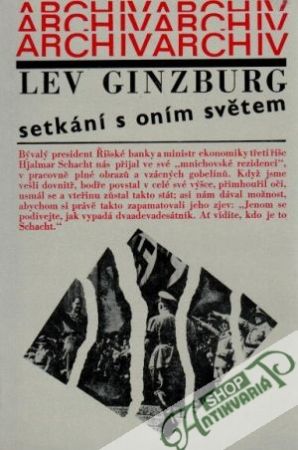 Setkání s oním světem - Ginzburg Lev