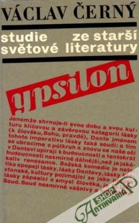 Studie ze starší světové literatury - Černý Václav