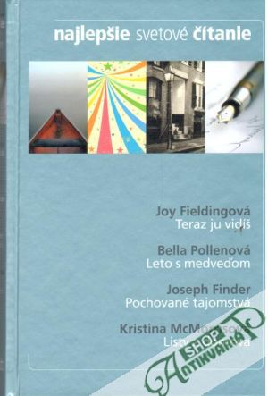 Teraz ju vidíš, Leto s medveďom, Pochované tajomstvá, Listy z domova - Fieldingová, Pollenová, Finder, McMorrisová