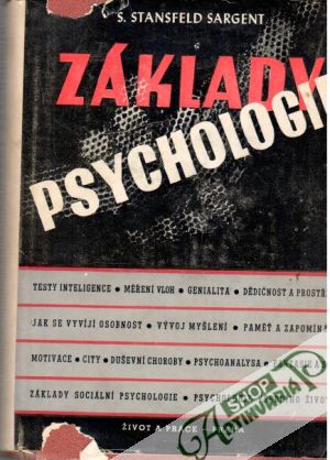 Základy psychologie - Sargent Stansfeld