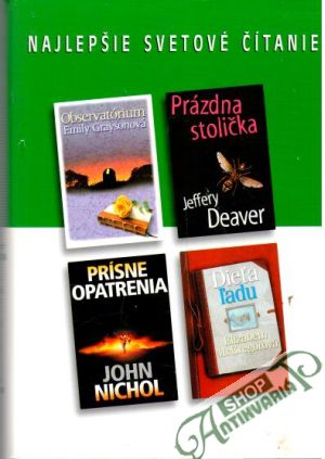 Observatórium, Prázdna stolička, Prísne opatrenia, Dieťa ľadu - Graysonová, Deaver, Nichol, McGregorová