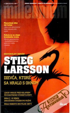 Dievča, ktoré sa hralo s ohňom - Larsson Stieg