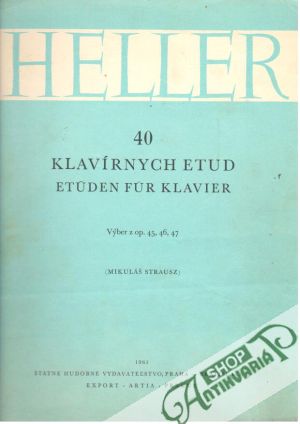 40 klavírnych etud - Heller Stephen