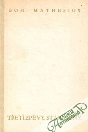 Třetí zpěvy staré Číny - Mathesius Bohumil