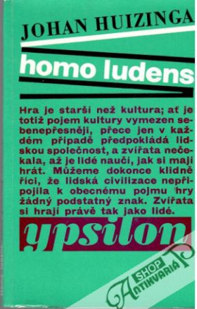 Homo ludens - Huizinga Johan