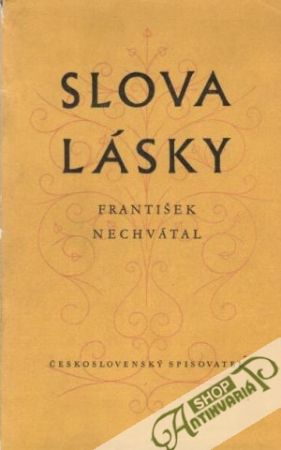 Slova lásky - Nechvátal František