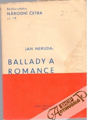 Balady a romance - Neruda Jan