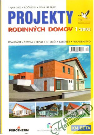 Projekty rodinných domov 1/2002 - Kolektív autorov