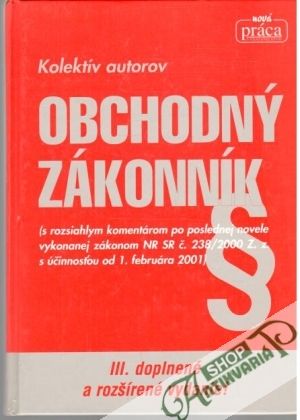 Obchodný zákonník - Kolektív autorov