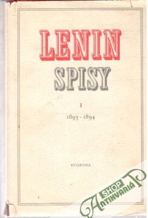 Vybrané spisy I. - Lenin Vladimír Iljič