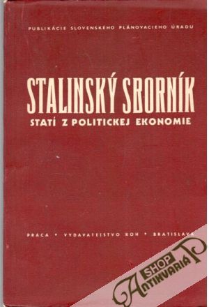 Stalinský sborník statí z politickej ekonomie - Stalin