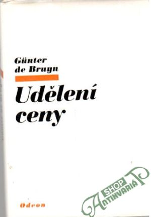 Udělení ceny - Bruyn Gunter