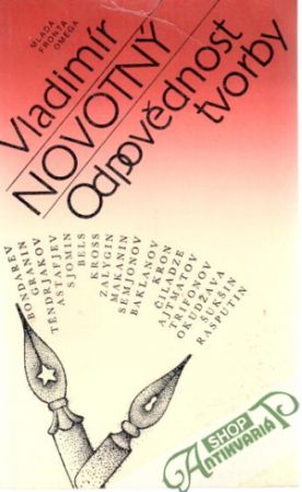 Odpovědnost tvorby - Novotný Vladimír