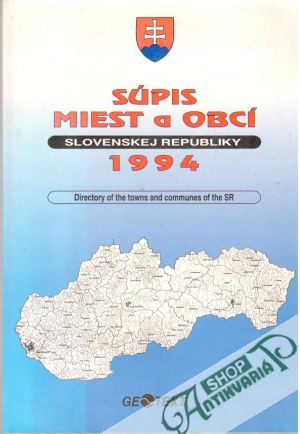 Súpis miest a obcí SR - Kolektív autorov