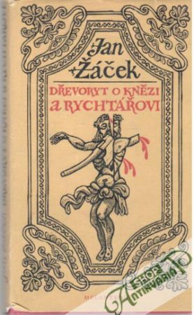 Dřevoryt o knězi a rychtářovi - Žáček Jan