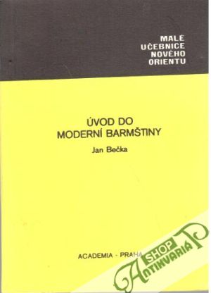 Úvod do moderní barmštiny - Bečka Jan