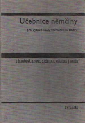 Učebnice němčiny - Čermáková J. a kol.
