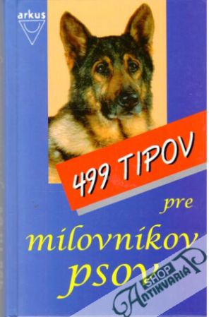499 tipov pre milovníkov psov - Šimulčíková Jana