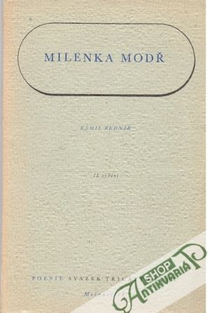 Milenka Modř - Bednář Kamil