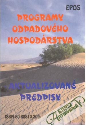 Programy odpadového hospodárstva - Mračko Miroslav