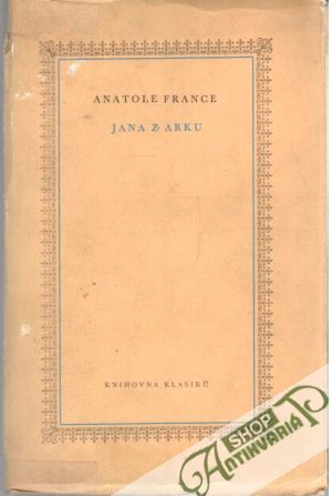 Jana z Arku - France Anatole
