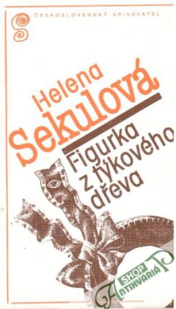 Figurka z týkového dřeva - Sekulová Helena