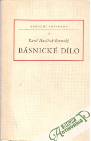 Básnické dílo - Borovský Karel Havlíček