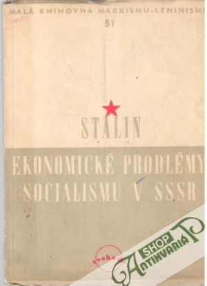 Ekonomické problémy socialismu v SSSR - Stalin