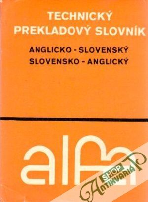 Vreckový anglicko-slovenský a slovensko-anglický technický slovník - Novák / Binder