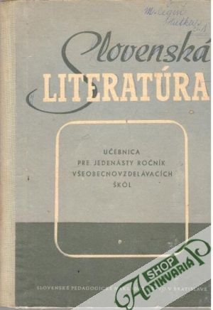 Slovenská literatúra 11. - Kolektív autorov