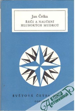 Řeči a naučení hlubokých mudrců - Češka Jan