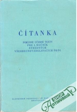 Čítanka pre 1. ročník SVŠ - Béder Ján a kolektív