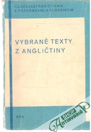 Vybrané texty z angličtiny 2. - Soudek L., Vaverková I.