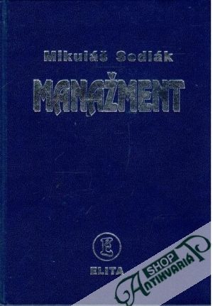 Manažment - Sedlák Mikuláš