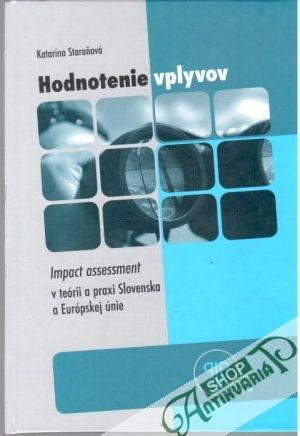 Hodnotenie vplyvov - Staroňová Katarína