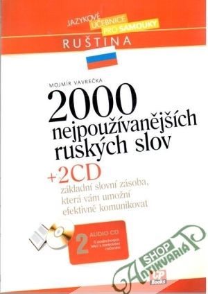 2000 nejpoužívanějších ruských slov + 2CD - Vavrečka Mojmír
