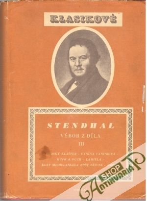 Výbor z díla III. - Stendhal
